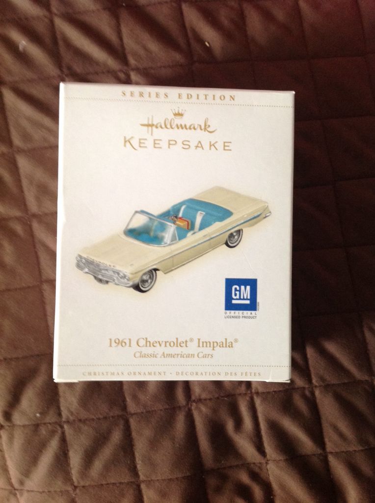 #16 1961 Chevrolet Impala #16 - Classic American Cars (Cars) ornament collectible [Barcode 015012922349] - Main Image 1