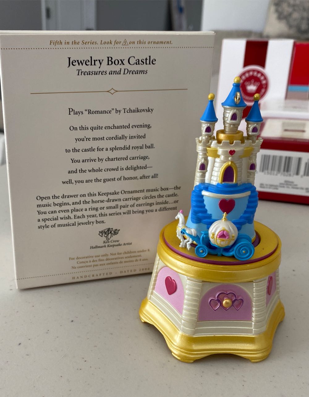 T&D#5 - Jewelry Box Castle - Treasures And Dreams (Jewelry box) ornament collectible [Barcode 015012927412] - Main Image 4