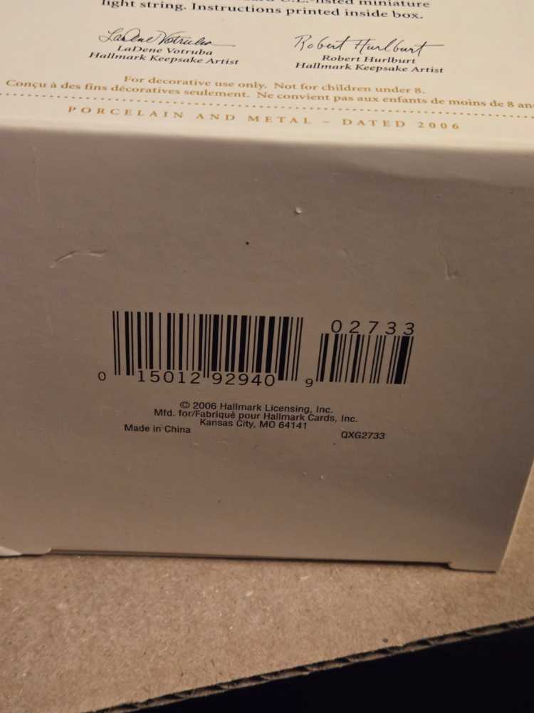 A Charmed Life - A Promise Tree  (First Christmas) ornament collectible [Barcode 015012929409] - Main Image 3