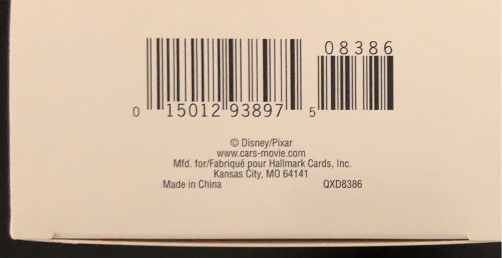 Lightning McQueen and Mater - Disney • Pixar Cars (Pixar) ornament collectible [Barcode 015012938975] - Main Image 3