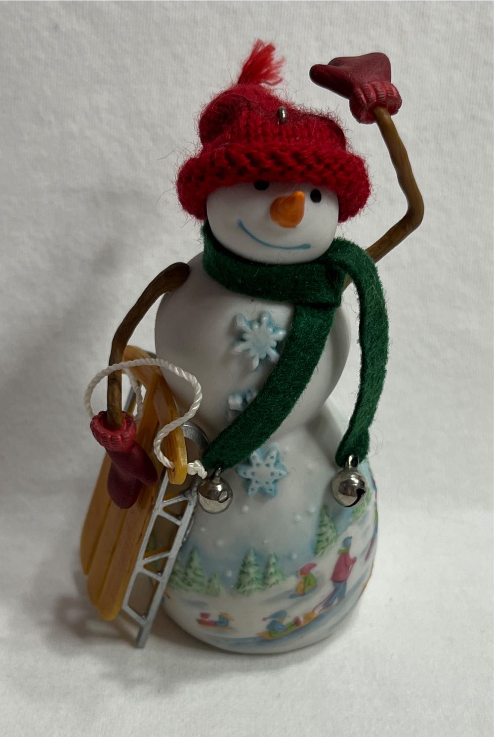 Snowtop Lodge #2 Bluster B. Toboggan - Snowtop Lodge (Snowman) ornament collectible [Barcode 015012939361] - Main Image 3