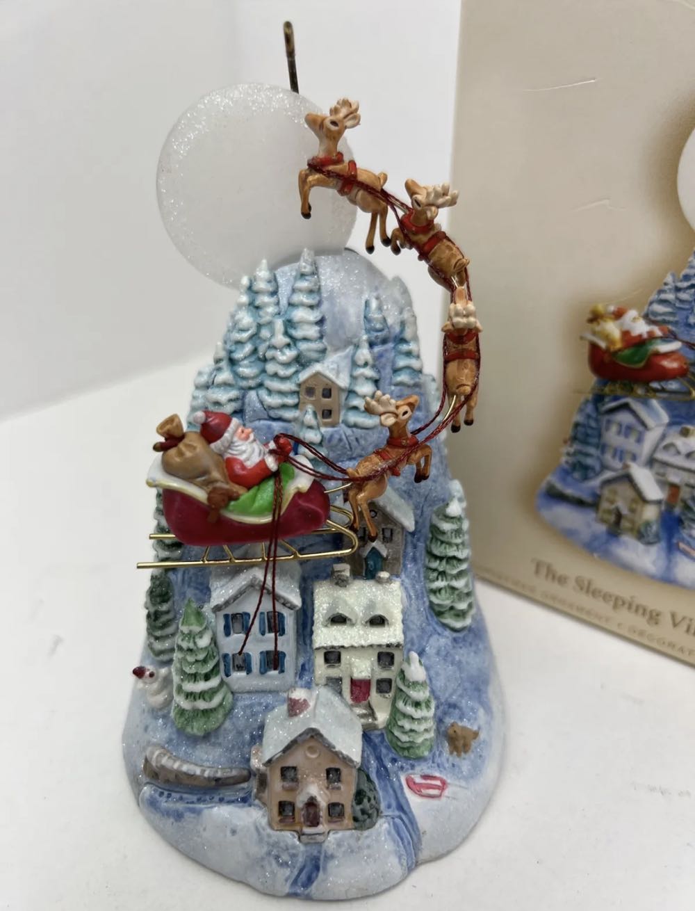 The Sleeping Village  - Misc (Santa’s Ride) ornament collectible [Barcode 015012939460] - Main Image 3