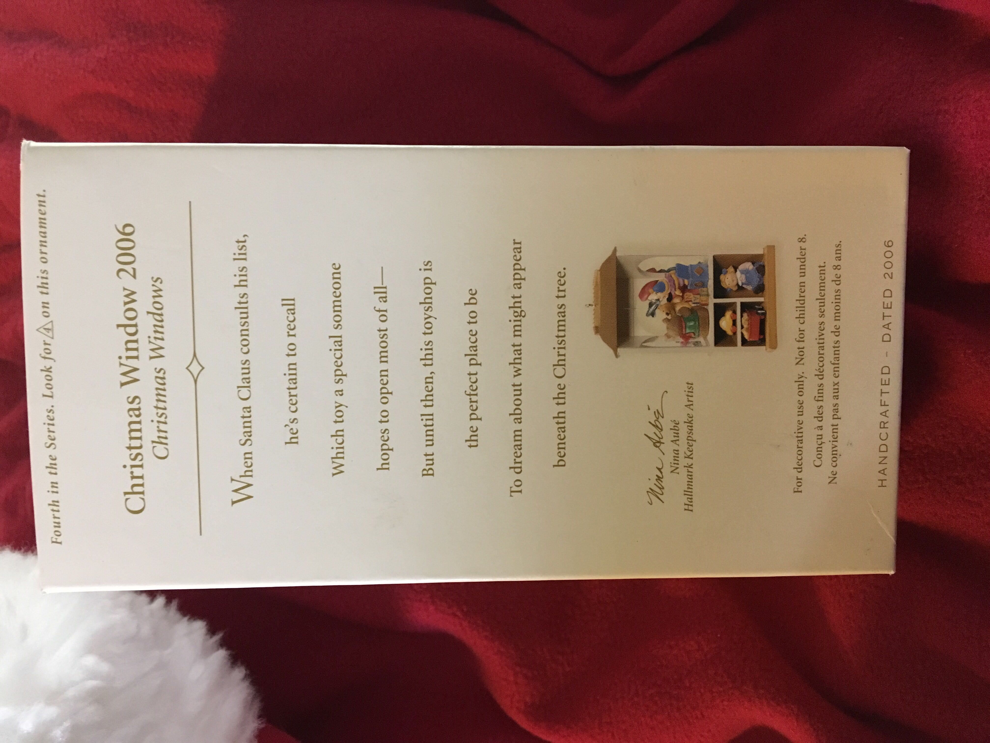 Christmas Window - Christmas Window (Toy Shop) ornament collectible [Barcode 015012939477] - Main Image 2