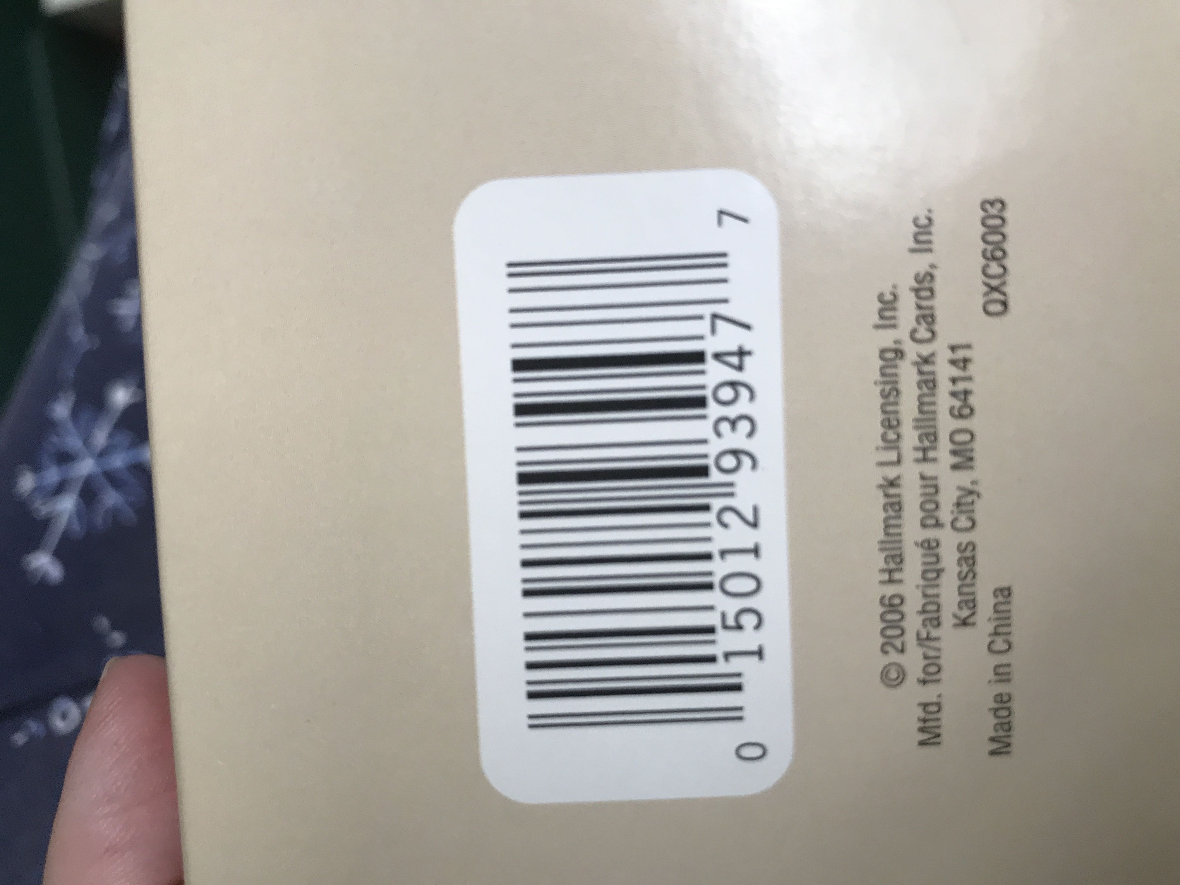 Christmas Window - Christmas Window (Toy Shop) ornament collectible [Barcode 015012939477] - Main Image 3