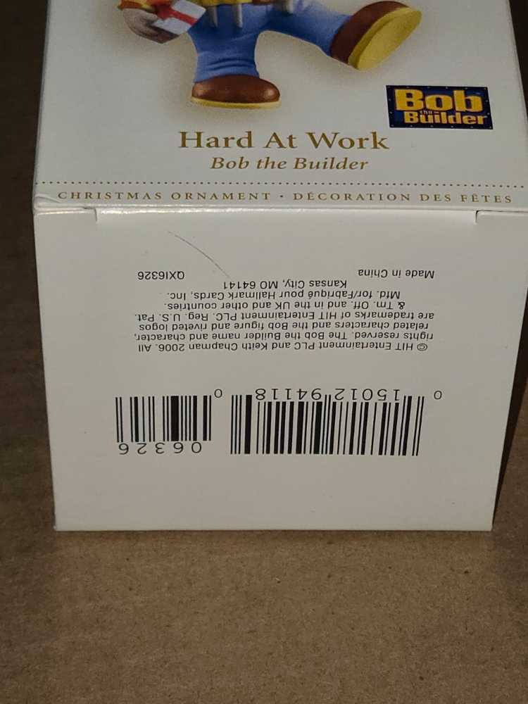 Bob The Builder Hard At Work - Bob The Builder (Bob The Builder) ornament collectible [Barcode 015012941180] - Main Image 3