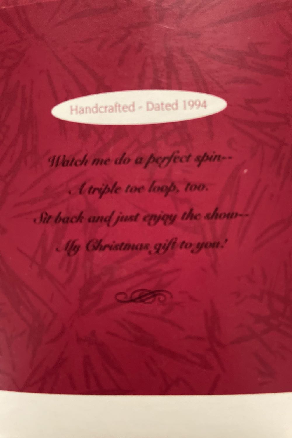 Ice Show - No Series (Bird, Ice, Skating) ornament collectible [Barcode 015012139198] - Main Image 2