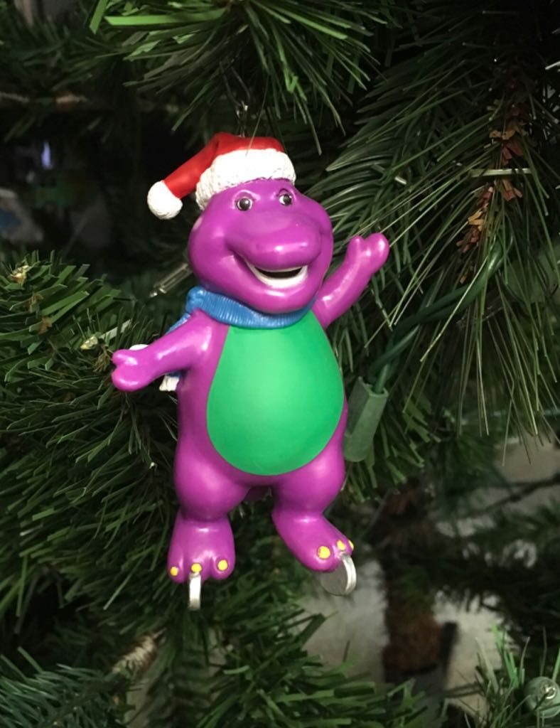 Barney | 1994 Barney The Dinosaur - Barney (Barney) ornament collectible [Barcode 015012139228] - Main Image 2