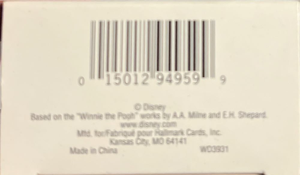 Sweet Smackerel  - Disney (Winnie the Pooh) ornament collectible [Barcode 015012949599] - Main Image 3