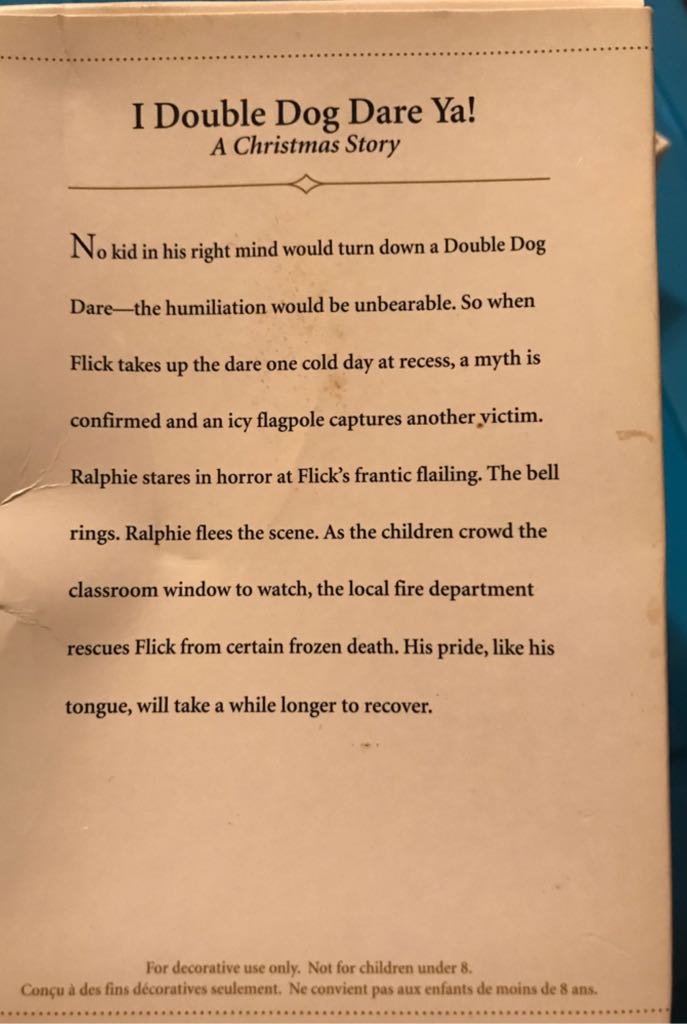 I Double Dog Dare Ya! - Hallmark “A Christmas Story” Ornaments (A Christmas Story) ornament collectible [Barcode 015012964233] - Main Image 2