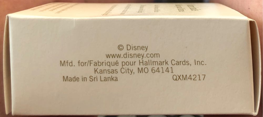 Miniature Disney Warm Smiles - Disney (Mickey And Minnie) ornament collectible [Barcode 015012975079] - Main Image 3