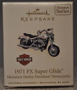 1971 FX  Super Glide - Harley-Davidson Motorcycles Miniature (Harley-Davidson Motorcycles) ornament collectible [Barcode 015012975086] - Main Image 2