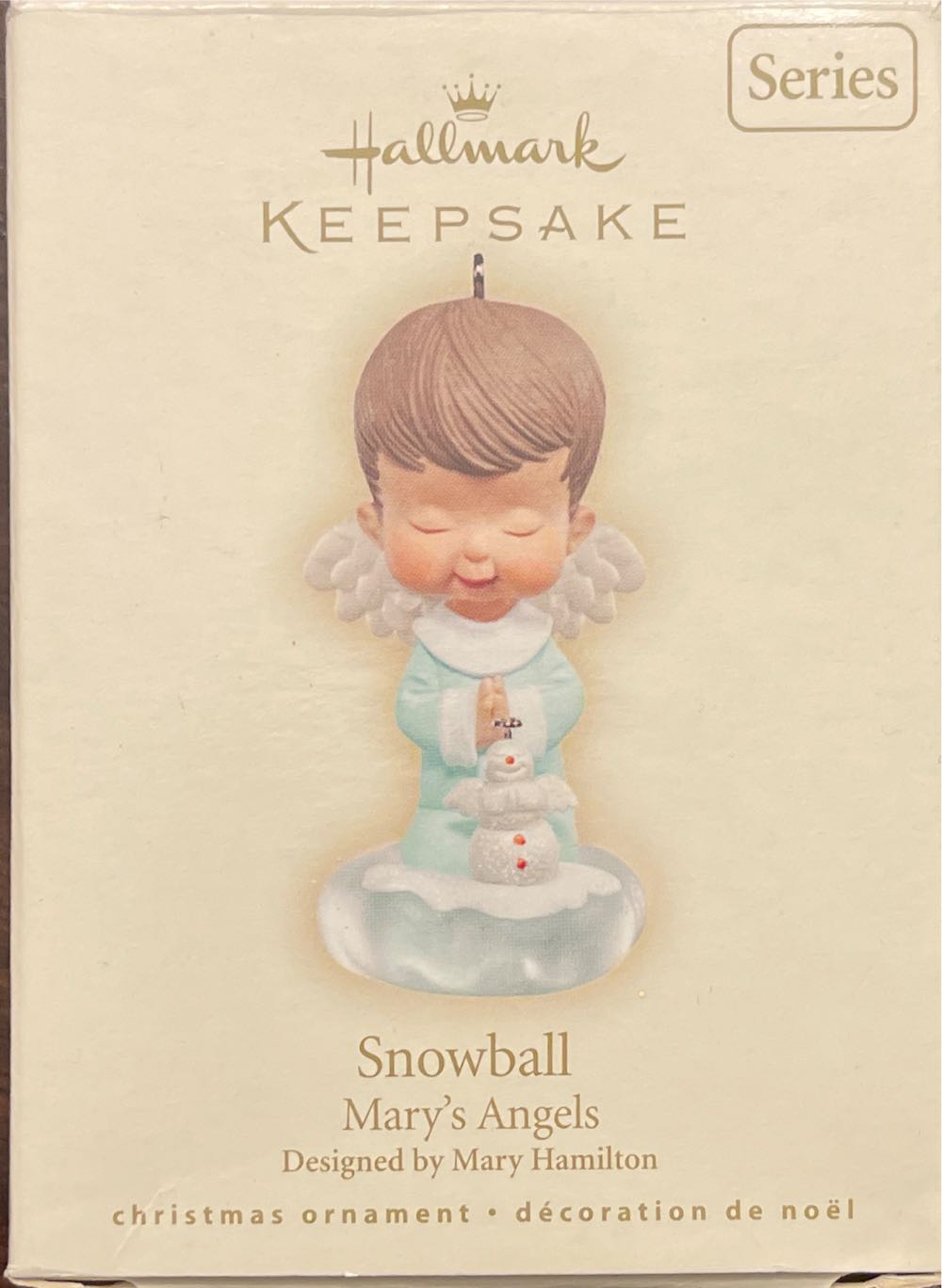 Mary’s Angels 20 - Snowball - Mary’s Angels (Angel) ornament collectible [Barcode 015012975369] - Main Image 3