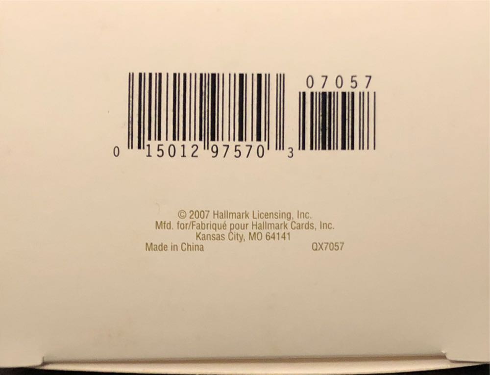 Toymaker Santa #8 (2007) - Toymaker Santa (Santa) ornament collectible [Barcode 015012975703] - Main Image 4