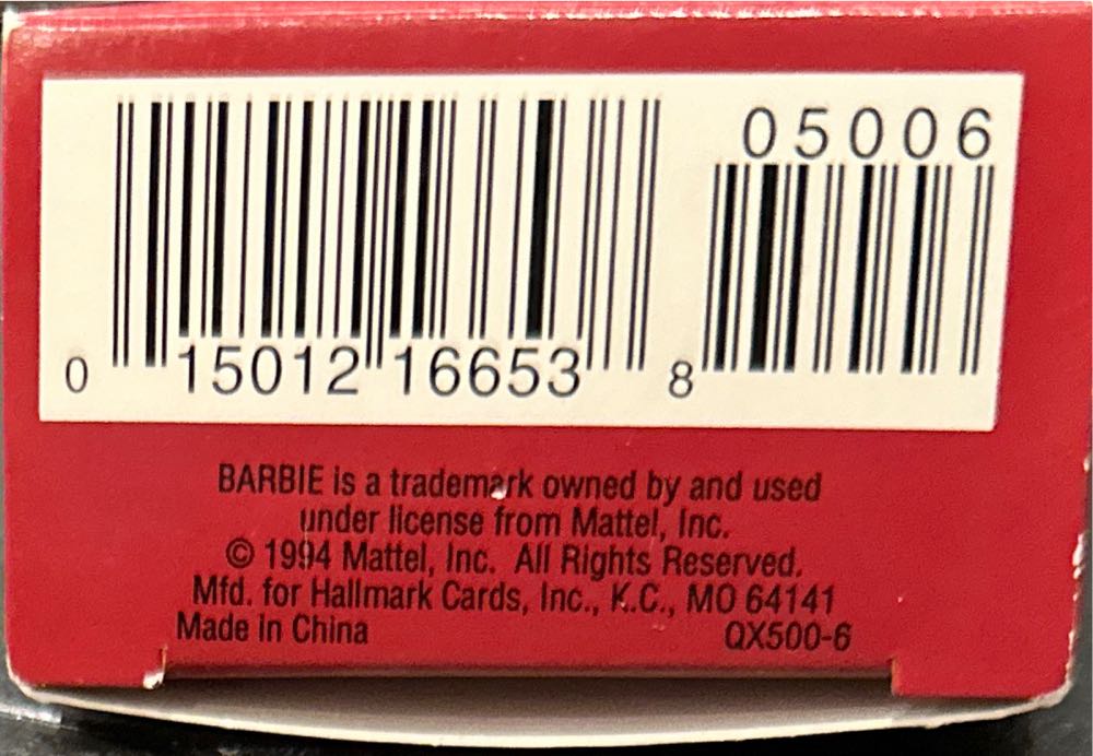 Barbie: Barbie #1 - 1959 Swimsuit - Barbie Nostalgia (Barbie Series) ornament collectible [Barcode 015012166538] - Main Image 3