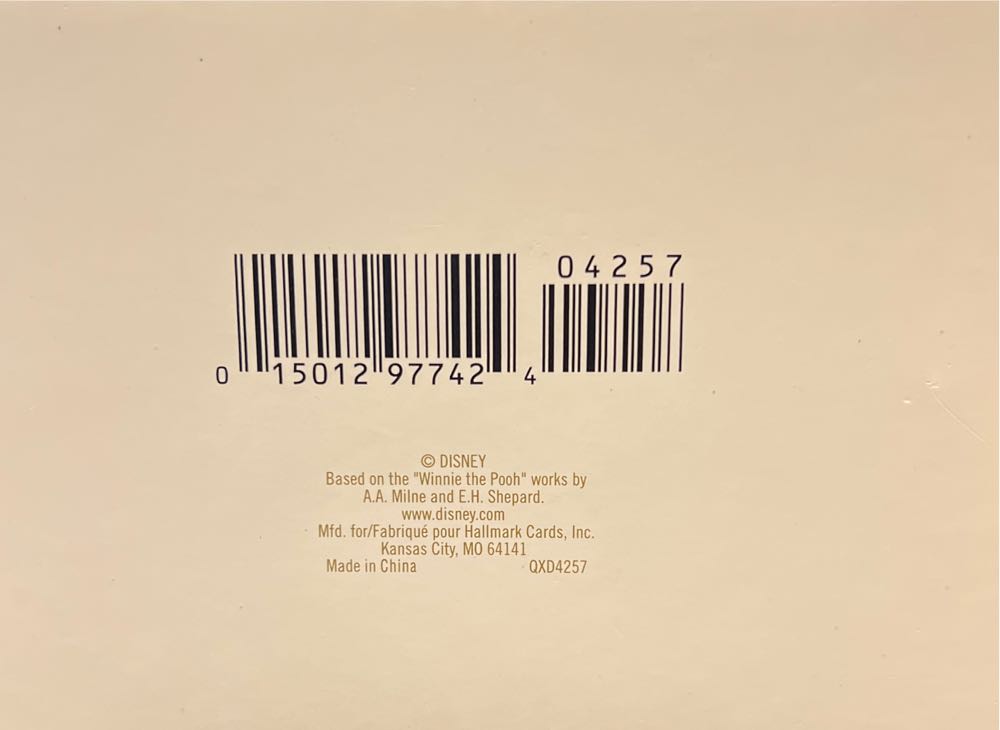 Disney: Winnie Pooh - Making Sweet Rememberies 2007 - Winnie the Pooh (Disney Winnie-The-Pooh) ornament collectible [Barcode 015012977424] - Main Image 3