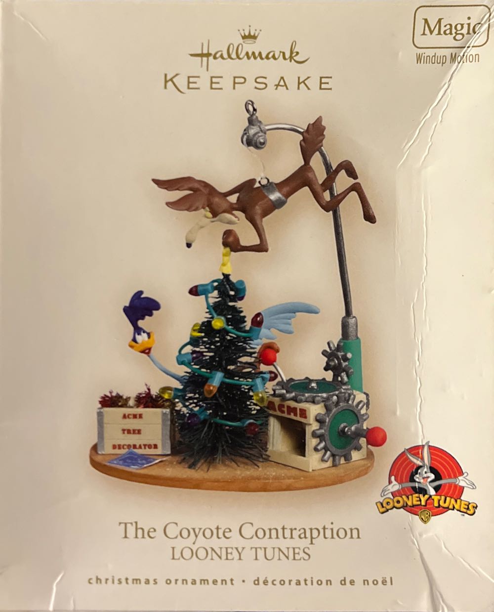 The Coyote Contraption - Looney Toons (Cartoons) ornament collectible [Barcode 015012979428] - Main Image 2