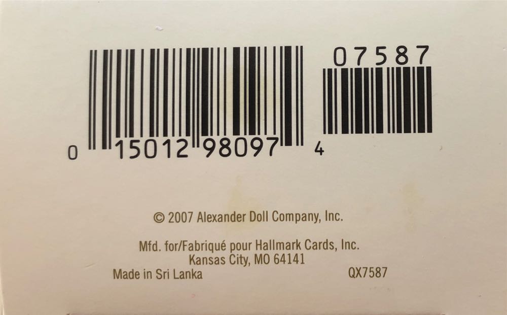 MA#12 Cherry Parfait #12 - Madame Alexander (Madame Alexander) ornament collectible [Barcode 015012980974] - Main Image 3