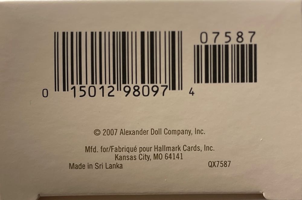 MA#12 Cherry Parfait #12 - Madame Alexander (Madame Alexander) ornament collectible [Barcode 015012980974] - Main Image 4