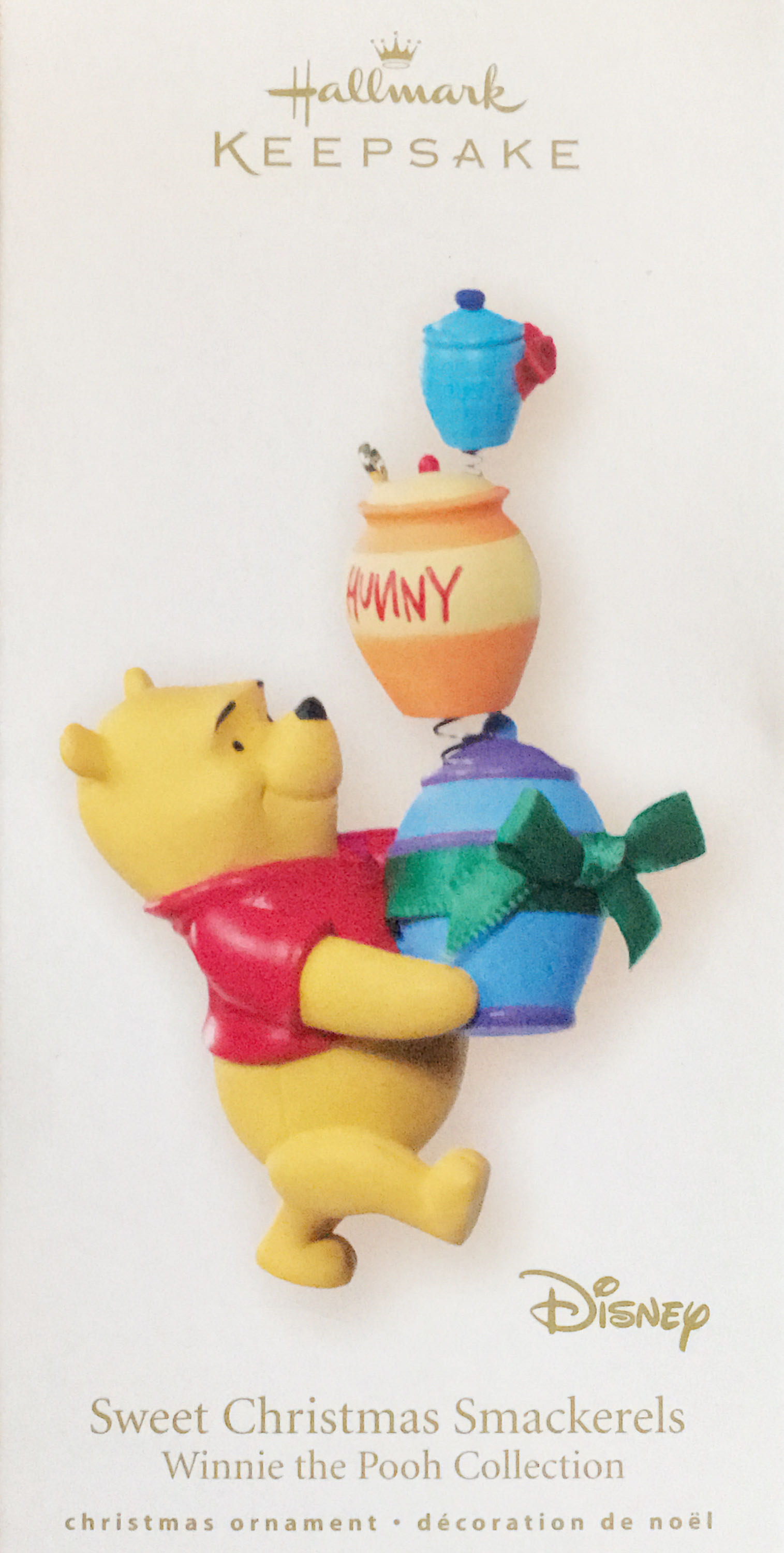 Sweet Christmas Smackererls - Winnie the Pooh (Disney) ornament collectible [Barcode 015012980981] - Main Image 2