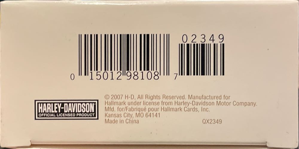 2006 FXDBI Dyna Street Bob #9 - Harley-Davidson Motorcycle Milestones (Harley-Davidson) ornament collectible [Barcode 015012981087] - Main Image 3