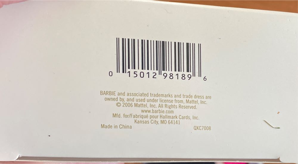 Joyeux - KOC Member Exclusive (Barbie Ornament) ornament collectible [Barcode 015012981896] - Main Image 3