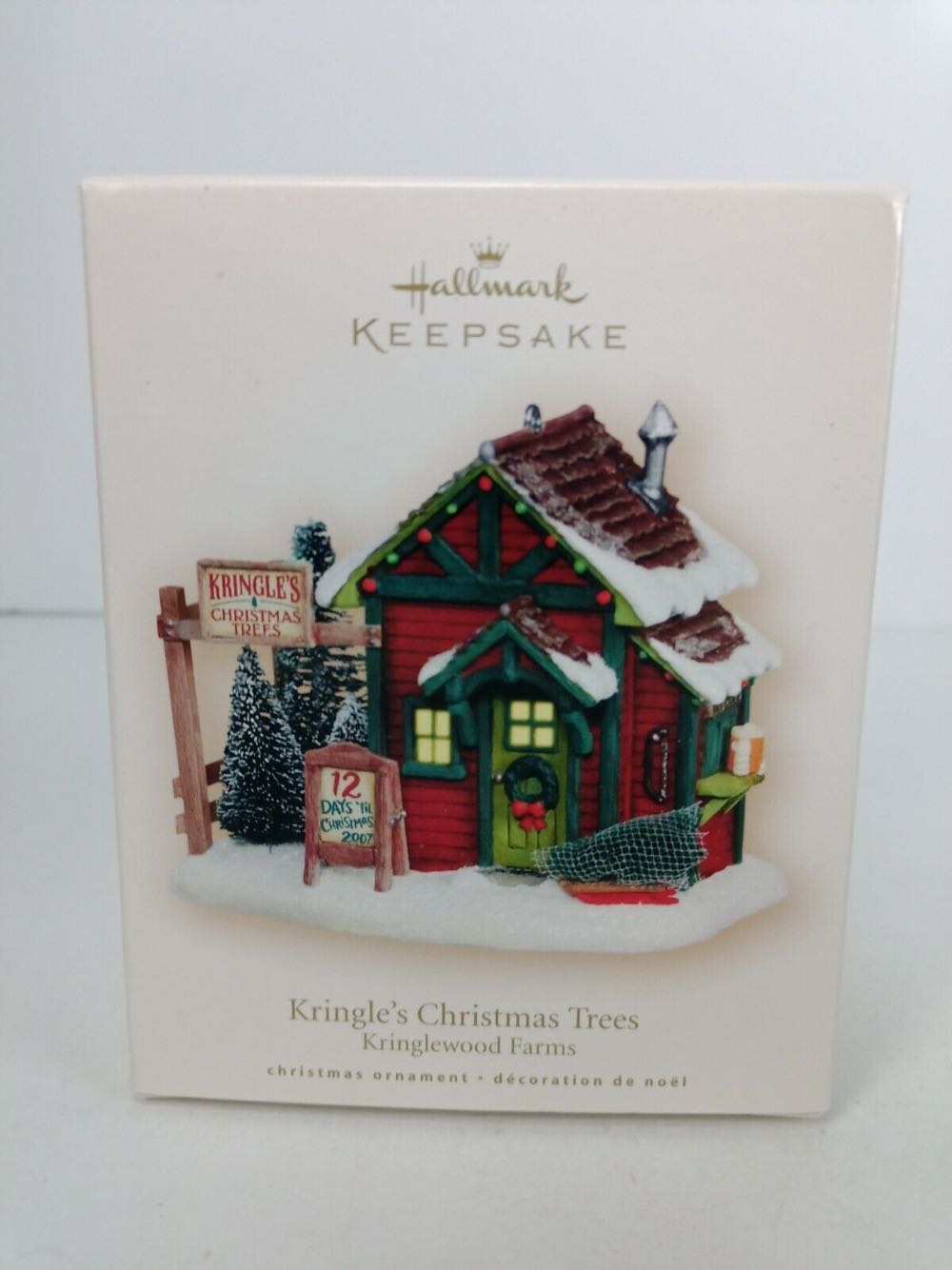 Kringle’s Christmas Trees - Kringlewood Farms ornament collectible [Barcode 015012982121] - Main Image 3