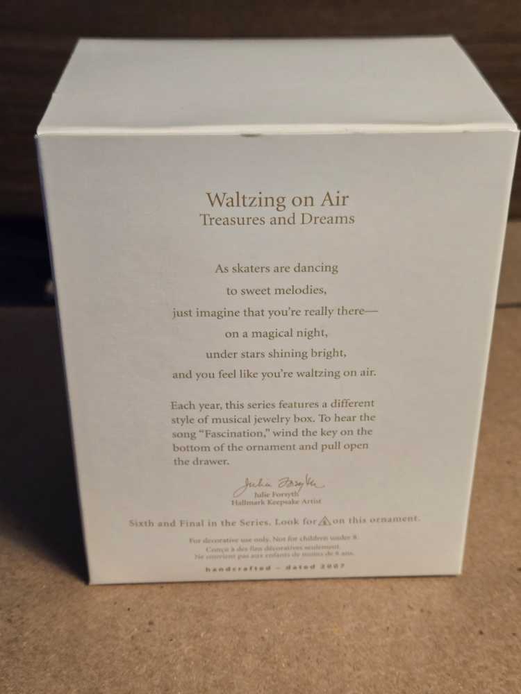 T&D#6 - Waltzing On Air  - Treasures And Dreams ornament collectible [Barcode 015012985832] - Main Image 2