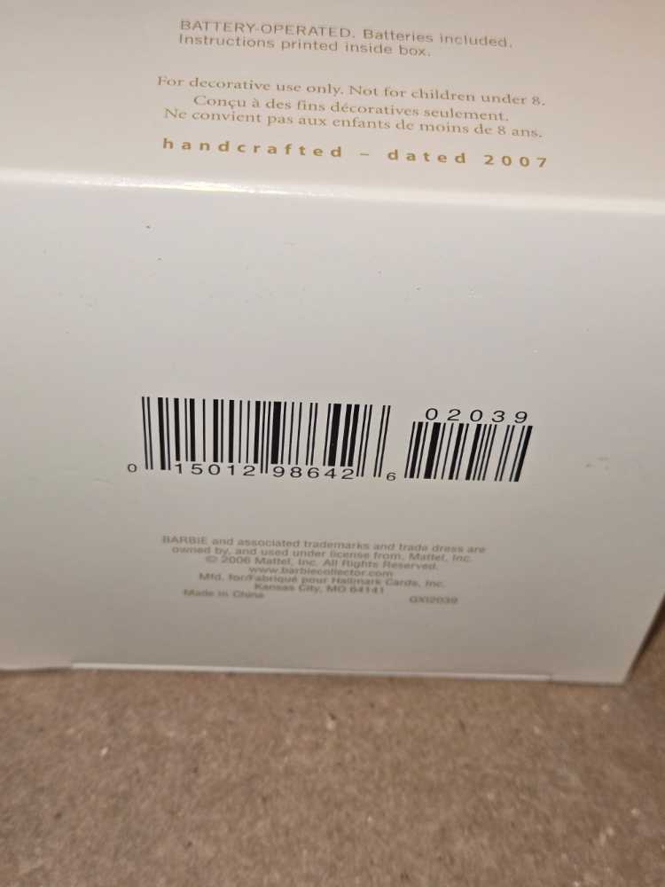 Barbie Dusk to Dawn - Barbie (Barbie) ornament collectible [Barcode 015012986426] - Main Image 3