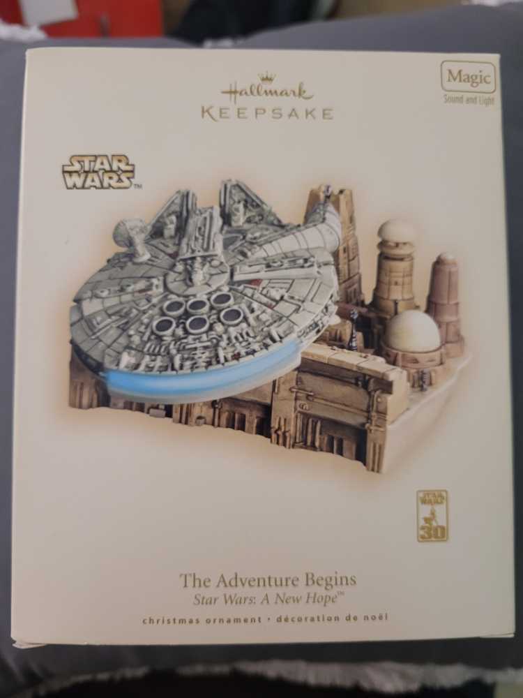 The Adventure Begins - Keepsake (Star Wars: A New Hope) ornament collectible [Barcode 015012986501] - Main Image 2