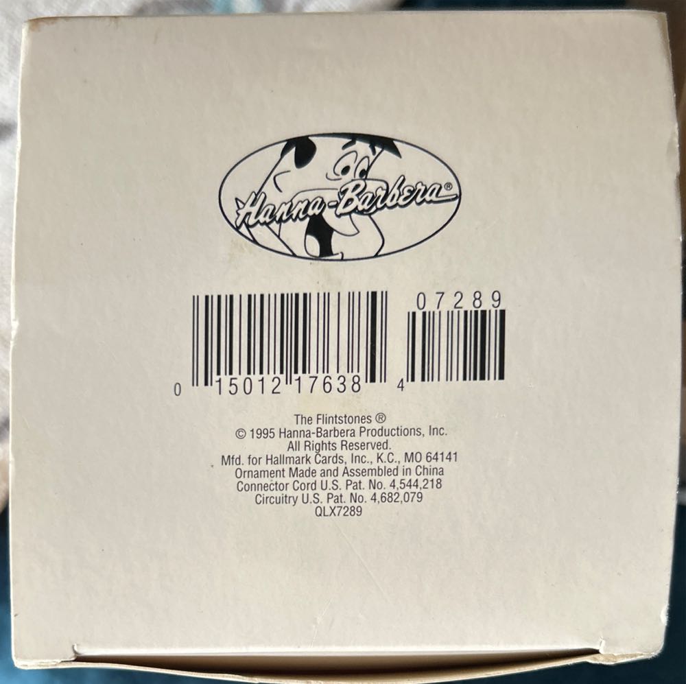 Fred And Dino - The Flintstones (Keepsake Ornament) ornament collectible [Barcode 015012176384] - Main Image 3