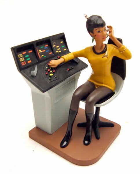 Star  Trek Lieutenant Uhura - Star Trek: The Original Series (Star Trek) ornament collectible [Barcode 015012988758] - Main Image 2