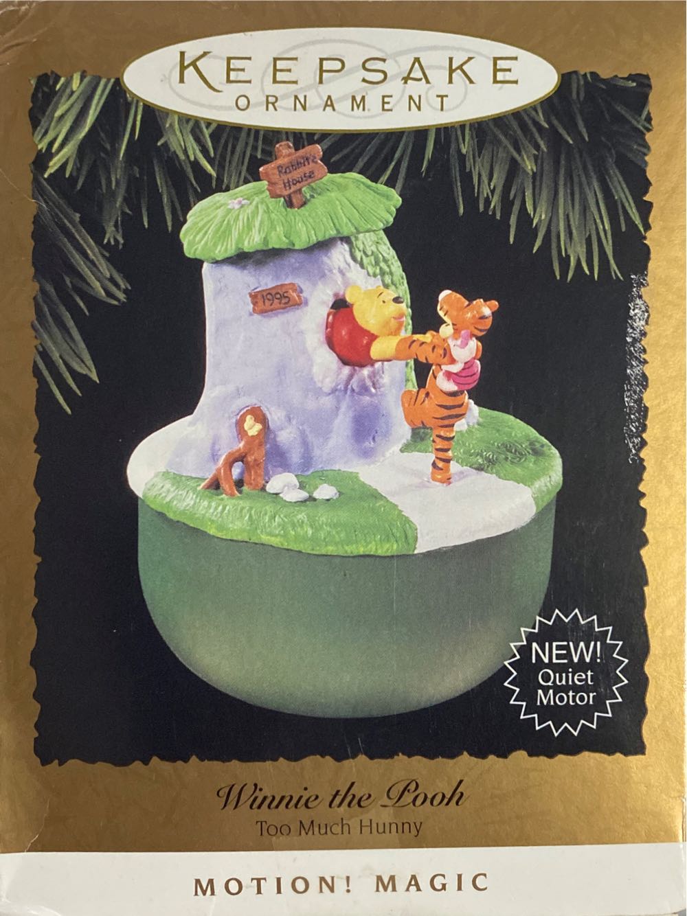 Winnie the Pooh Too Much Hunny - Hallmark Keepsake (Pooh And Friends) ornament collectible [Barcode 015012176391] - Main Image 2