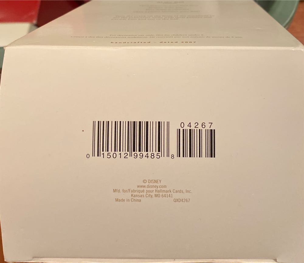 At The Ball - Disney Princesses (Disney) ornament collectible [Barcode 015012994858] - Main Image 3