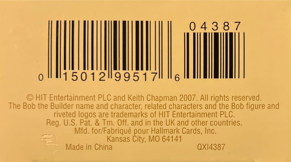 Bob The Builder Bob’s Big Surprise - Bob The Builder (Bob The Builder) ornament collectible [Barcode 015012995176] - Main Image 3