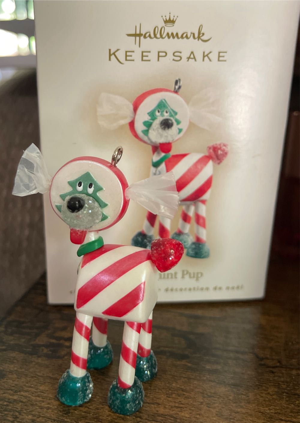 Peppermint Pup - Peppermint (Dog, Peppermint) ornament collectible [Barcode 015012997736] - Main Image 4