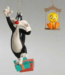 Sylvester And Tweety - Looney Tunes (Hang-Togethers) ornament collectible [Barcode 015012176582] - Main Image 4