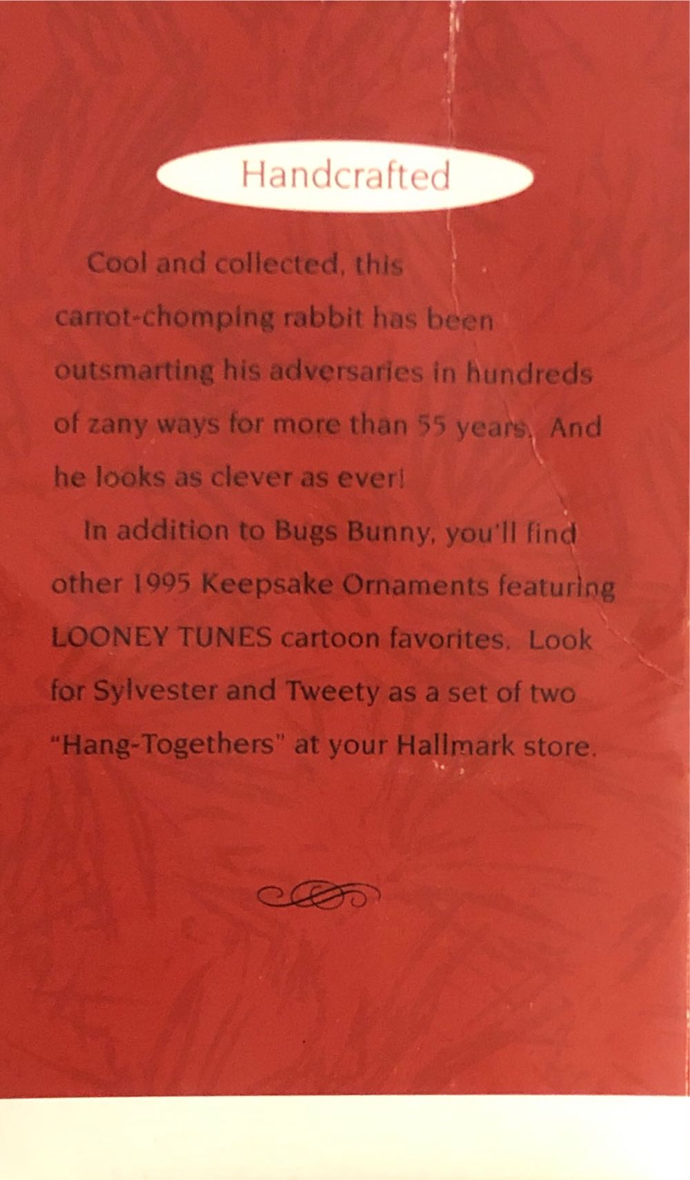 Looney Tunes Bugs Bunny - Looney Tunes (Looney Tunes) ornament collectible [Barcode 015012176599] - Main Image 3