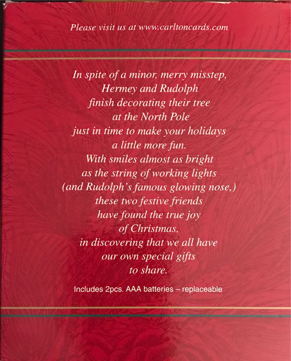 Rudolph The Red-Nosed Reindeer - Rudolph The Red-Nosed Reindeer (Television) ornament collectible [Barcode 018100945893] - Main Image 3