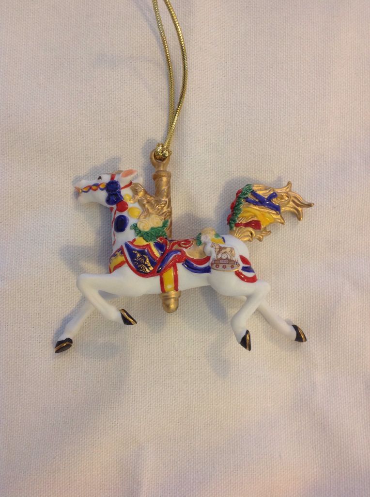 Carousel Horse Ornament  ornament collectible [Barcode 019756700508] - Main Image 2