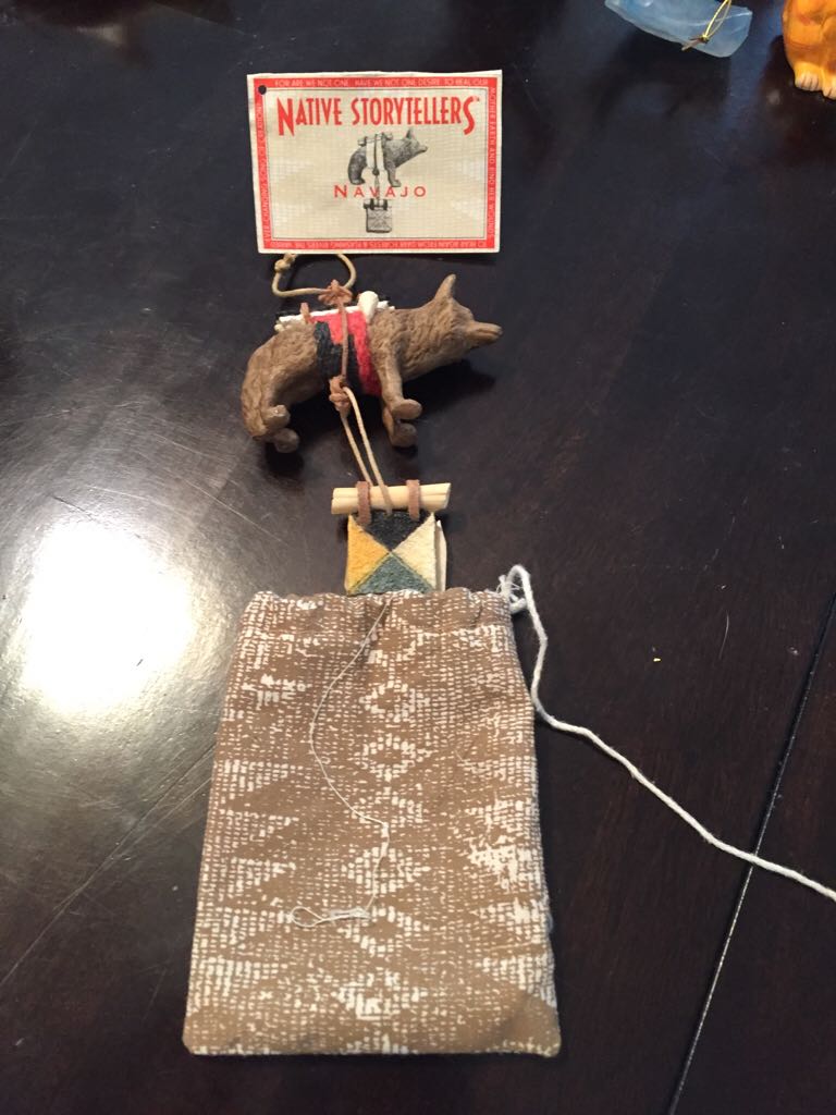 Coyote - Native Storytellers (Navajo) ornament collectible [Barcode 023522084327] - Main Image 2