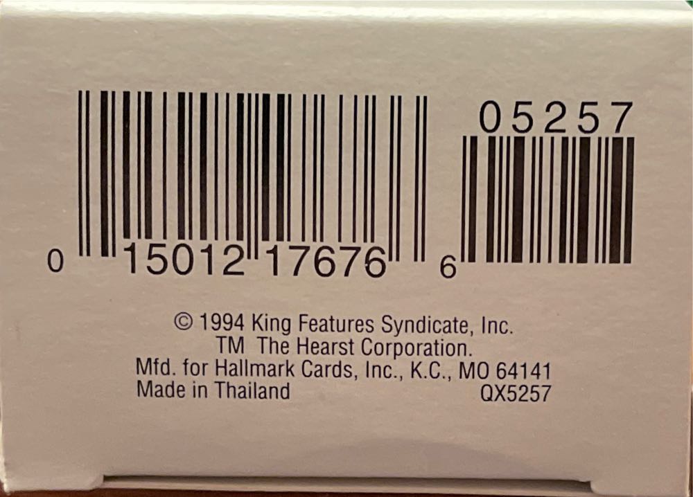 Popeye  - Cartoons (Popeye Collection) ornament collectible [Barcode 015012176766] - Main Image 4