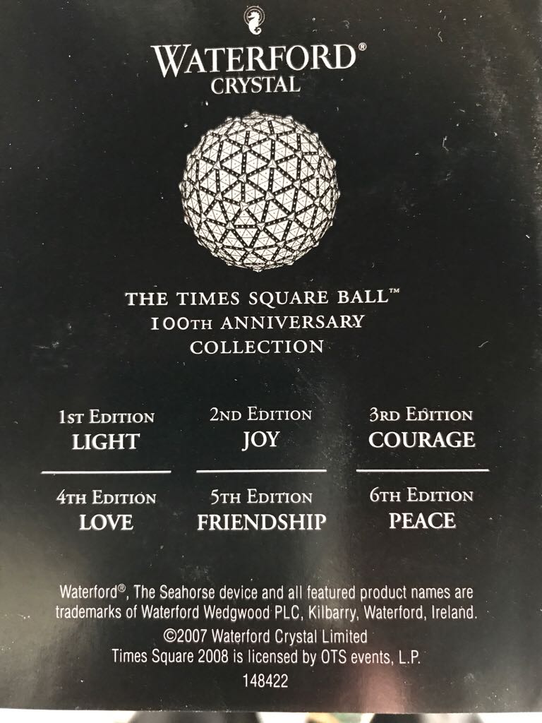 Let There Be Light - 100th Anniversary Collection (The Times Square Ball) ornament collectible [Barcode 024258431713] - Main Image 2