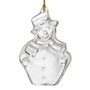Snowman Ornament  - Waterford ornament collectible [Barcode 024258479807] - Main Image 2