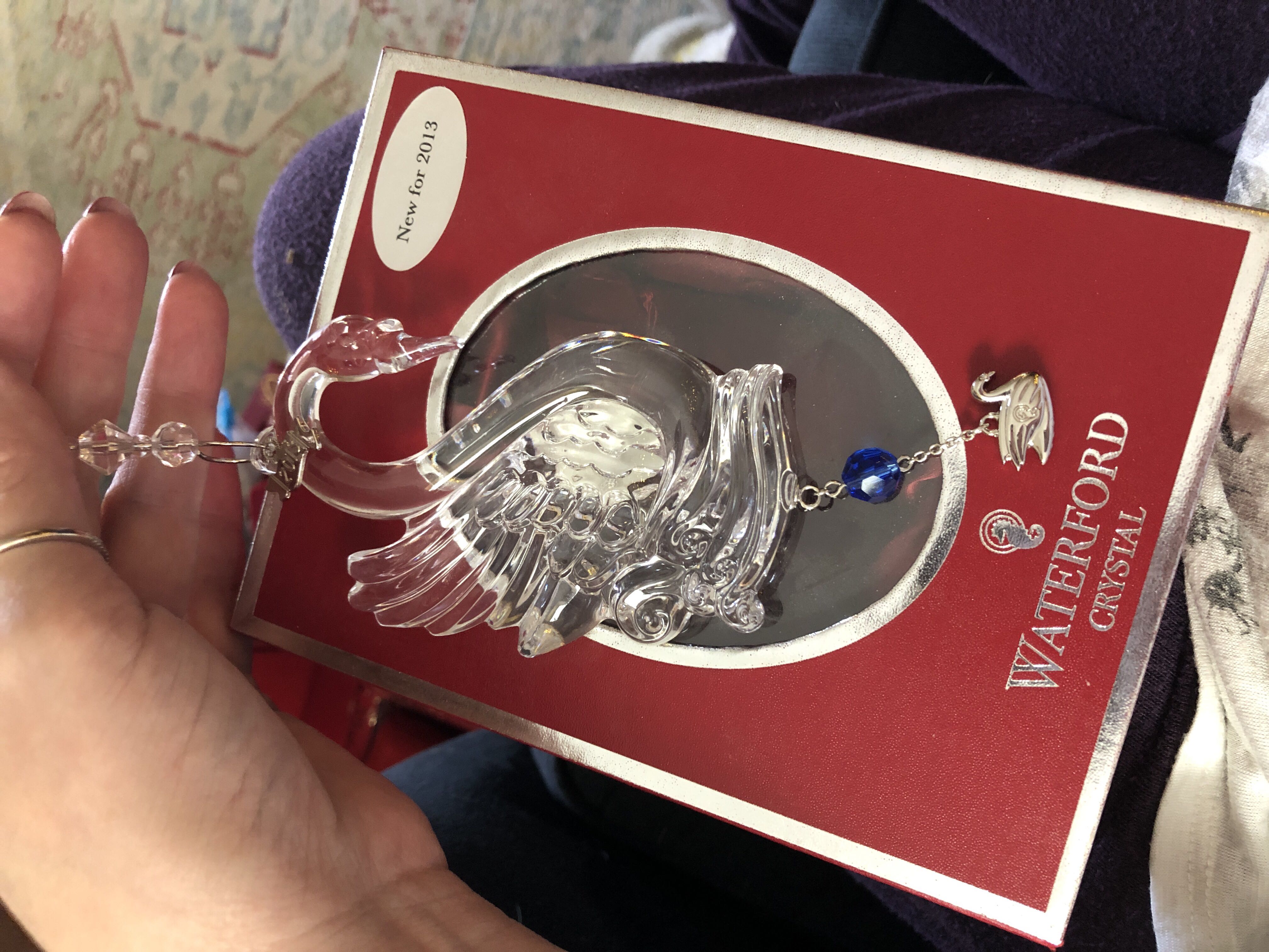 7 Swans  (The Twelve Days Of Christmas) ornament collectible [Barcode 024258522510] - Main Image 3