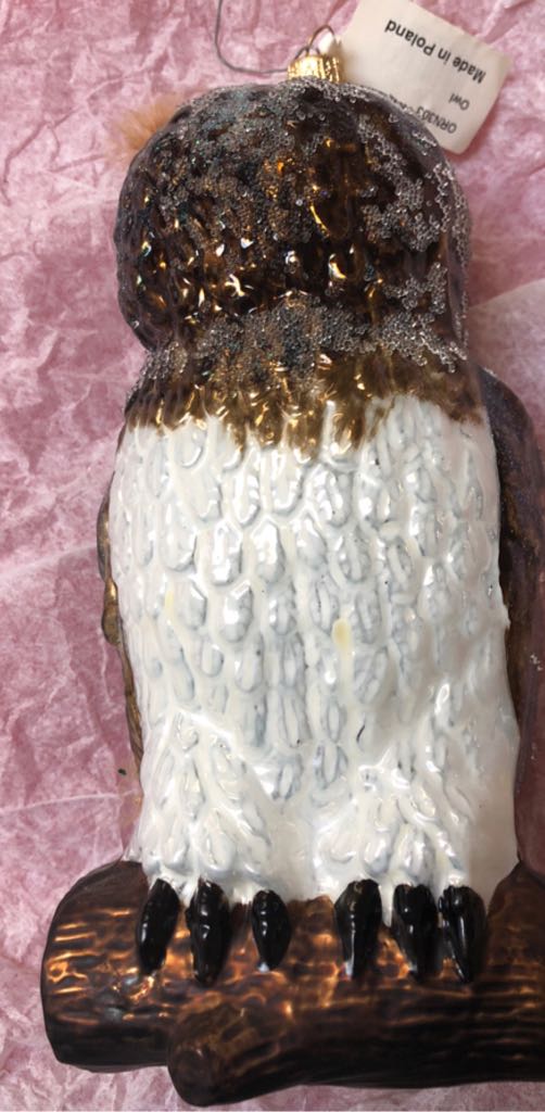 Owl  ORN303  ornament collectible [Barcode 025096742979] - Main Image 2