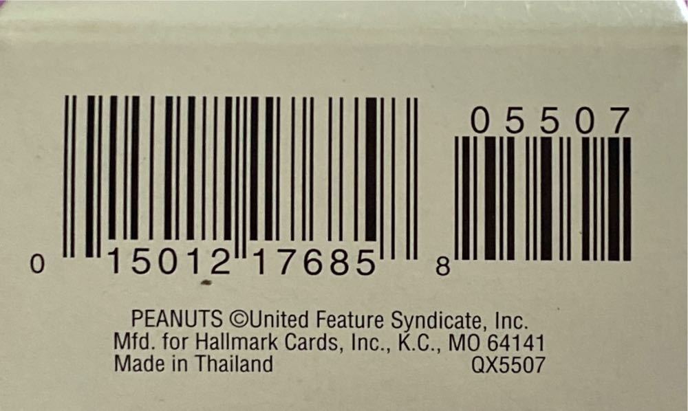 Peanuts A Tree For SNOOPY - Peanuts (Peanuts, Snoopy) ornament collectible [Barcode 015012176858] - Main Image 4
