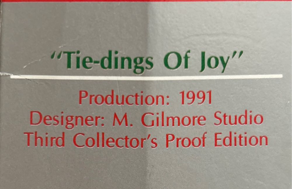 Tie-Dings Of Joy - Third collectors proof edition ornament collectible [Barcode 045544044424] - Main Image 2
