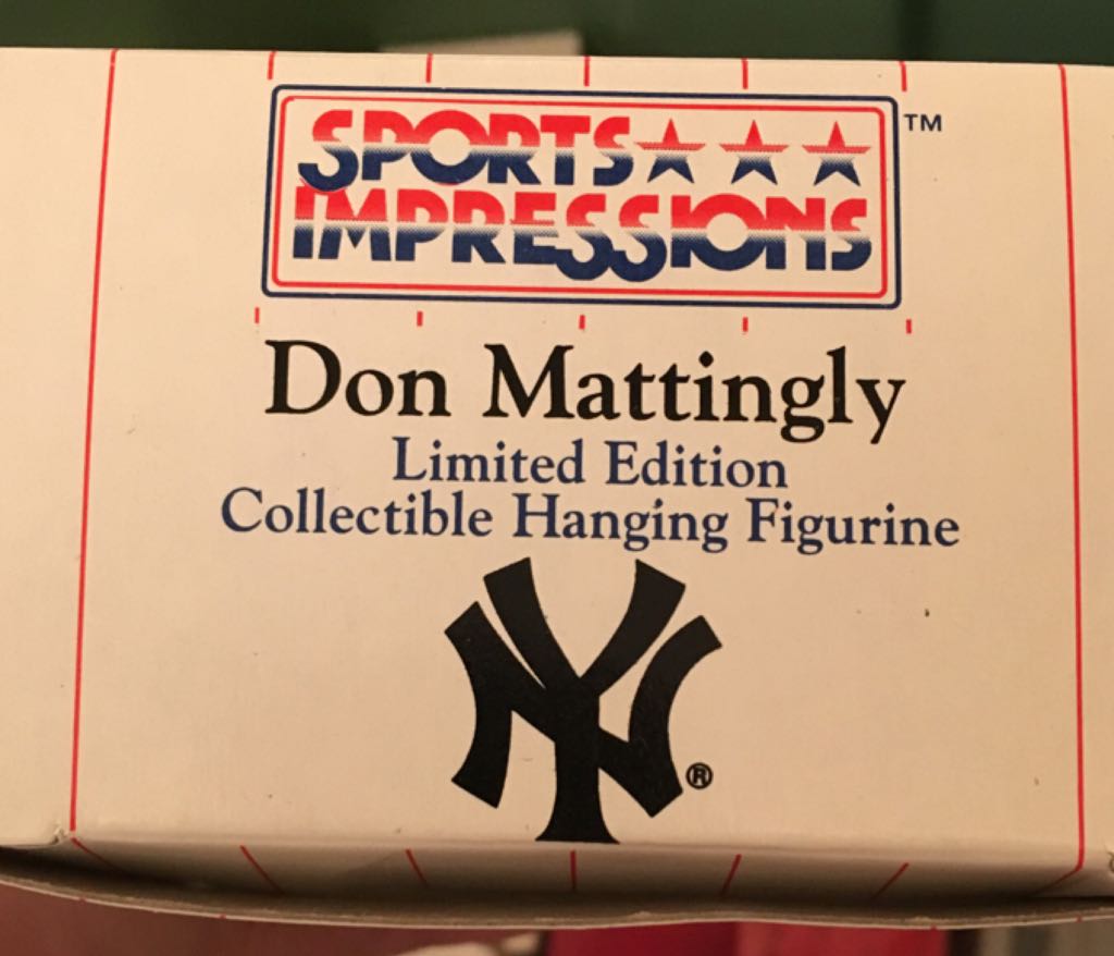 Don Mattingly - Sports Impressions (Sports) ornament collectible [Barcode 045544063876] - Main Image 2