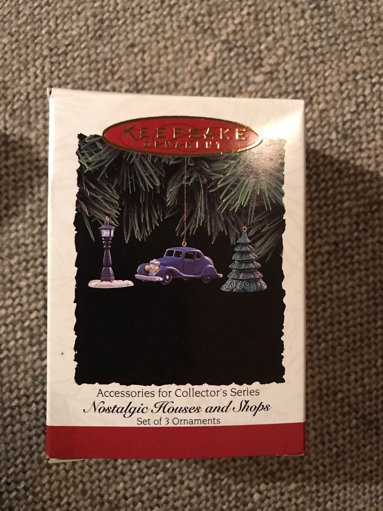 Accessories For Nostalgic Houses And Shops - Nostalgic Houses And Shops (Keepsake Ornament) ornament collectible [Barcode 015012180640] - Main Image 2