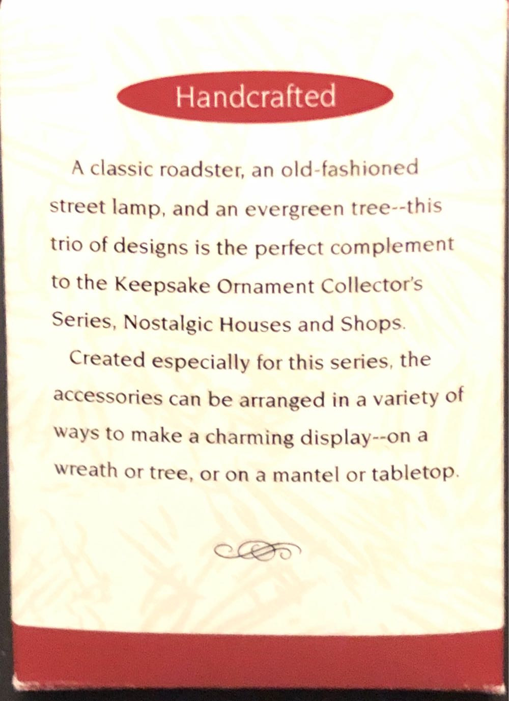 Accessories For Nostalgic Houses And Shops - Nostalgic Houses And Shops (Keepsake Ornament) ornament collectible [Barcode 015012180640] - Main Image 4